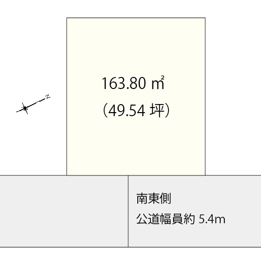 神辺町湯野敷地配置図