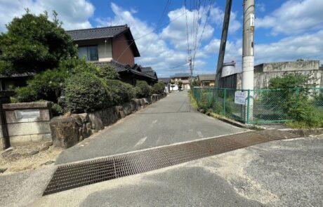 福山市神辺町湯野古屋付き土地 (1)